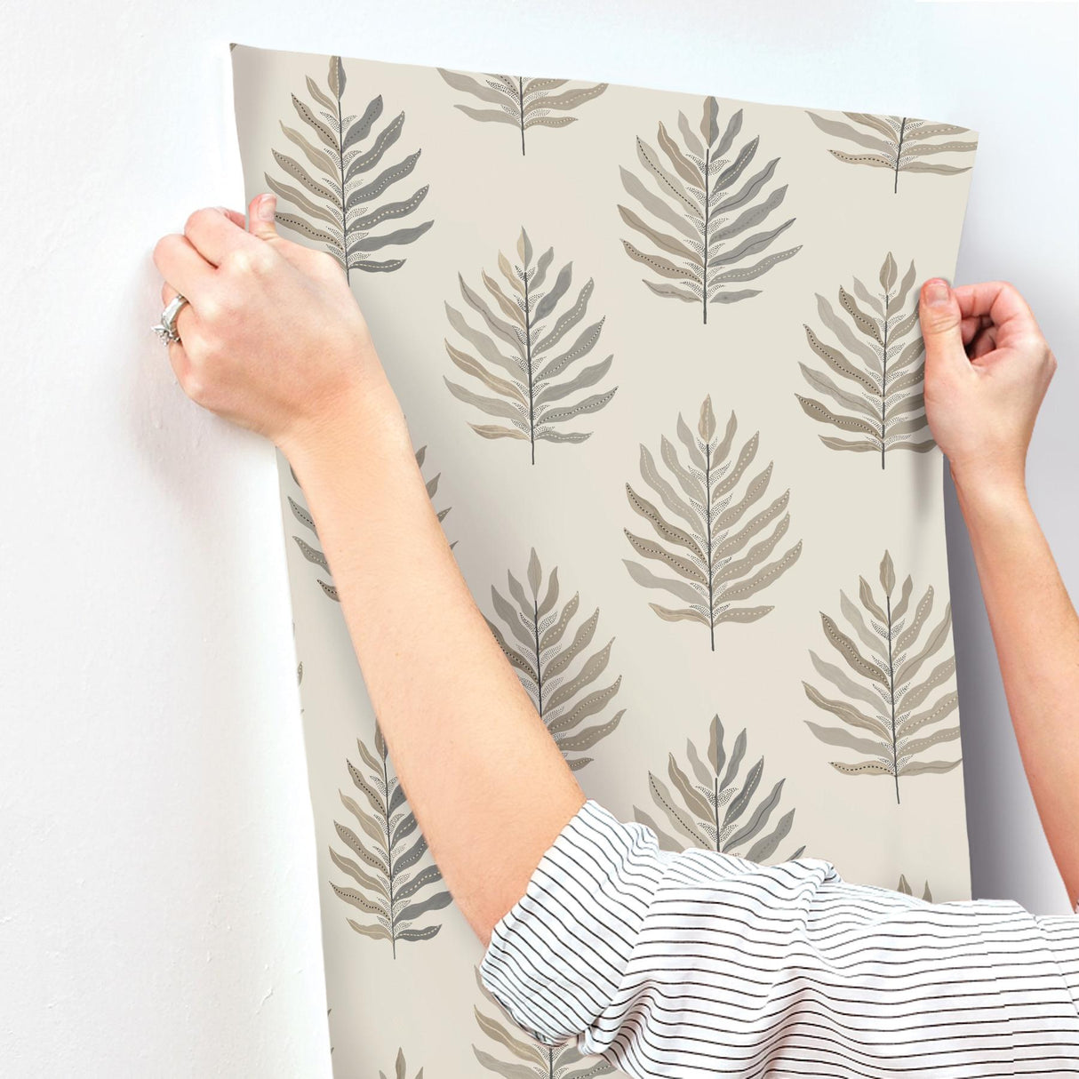 York Miramar Beige Wallpaper