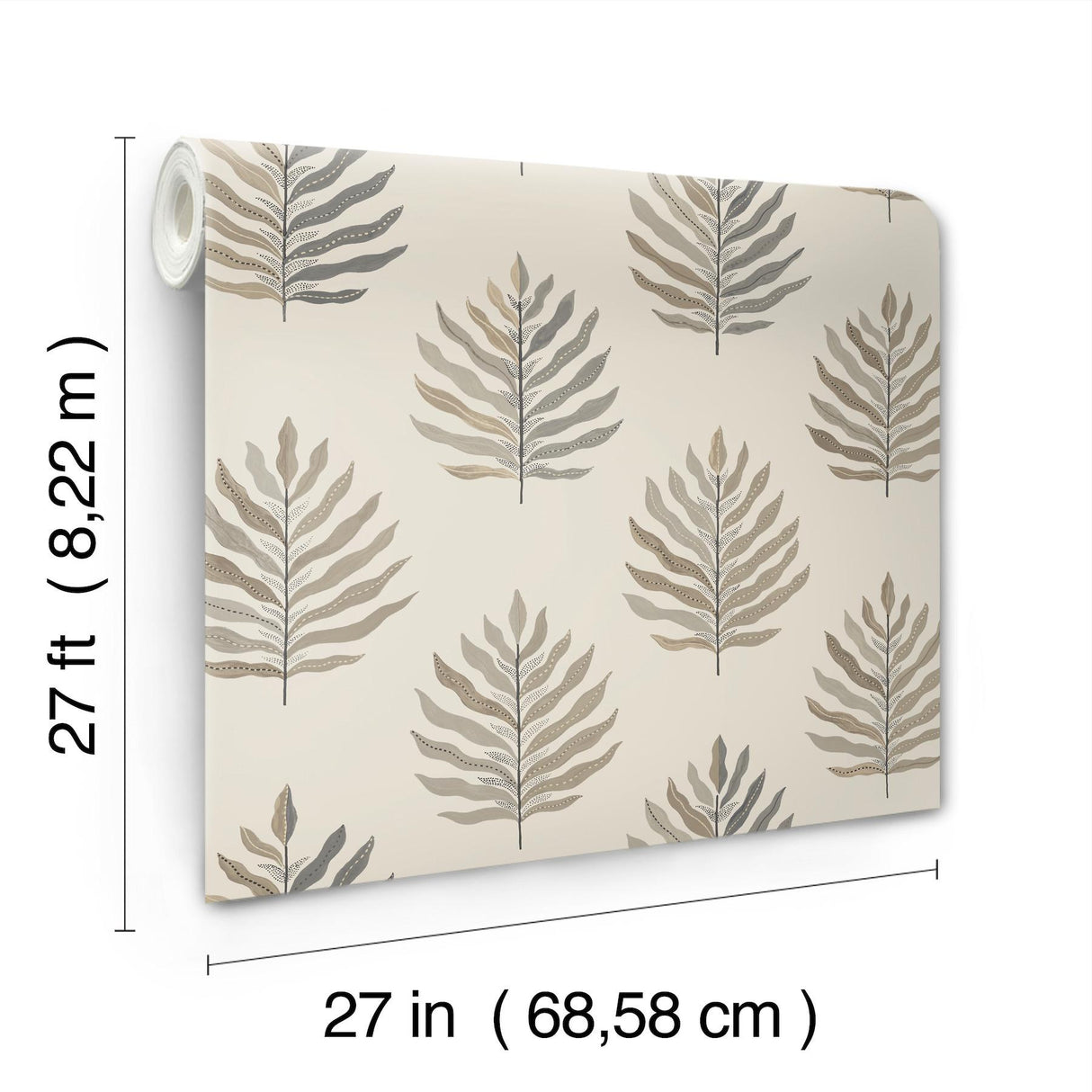 York Miramar Beige Wallpaper