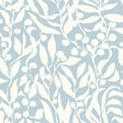 York Olive Mill Blue Wallpaper