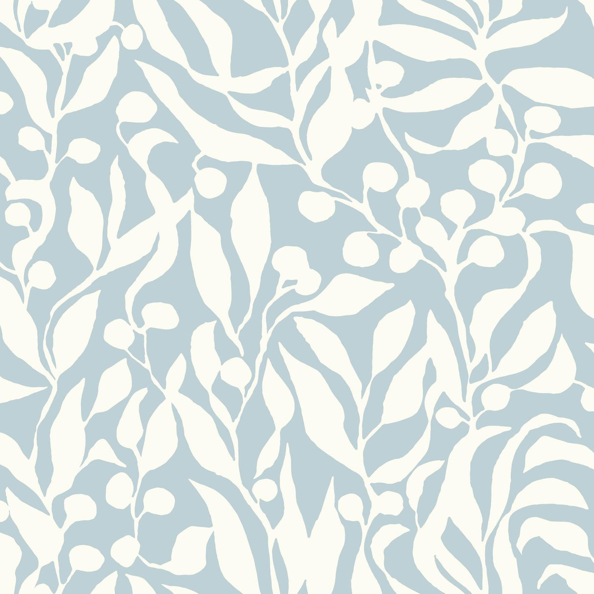 York Olive Mill Blue Wallpaper