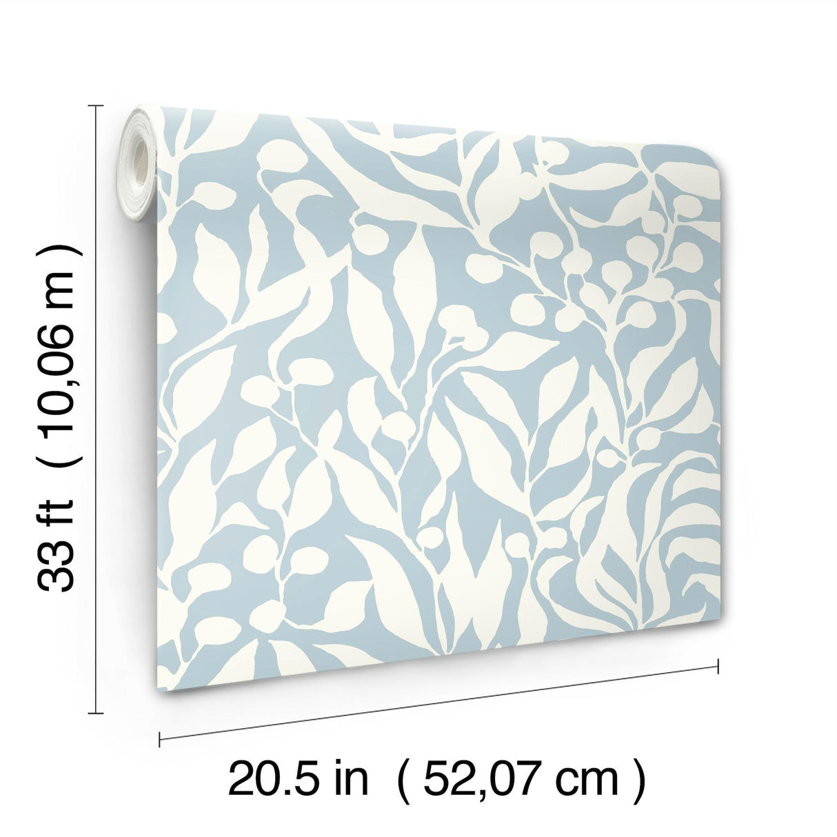 York Olive Mill Blue Wallpaper