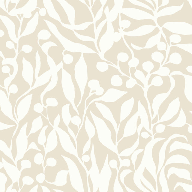 York Olive Mill Beige Wallpaper
