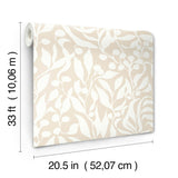 York Olive Mill Beige Wallpaper