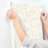 York Olive Mill Beige Wallpaper