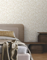 York Olive Mill Beige Wallpaper