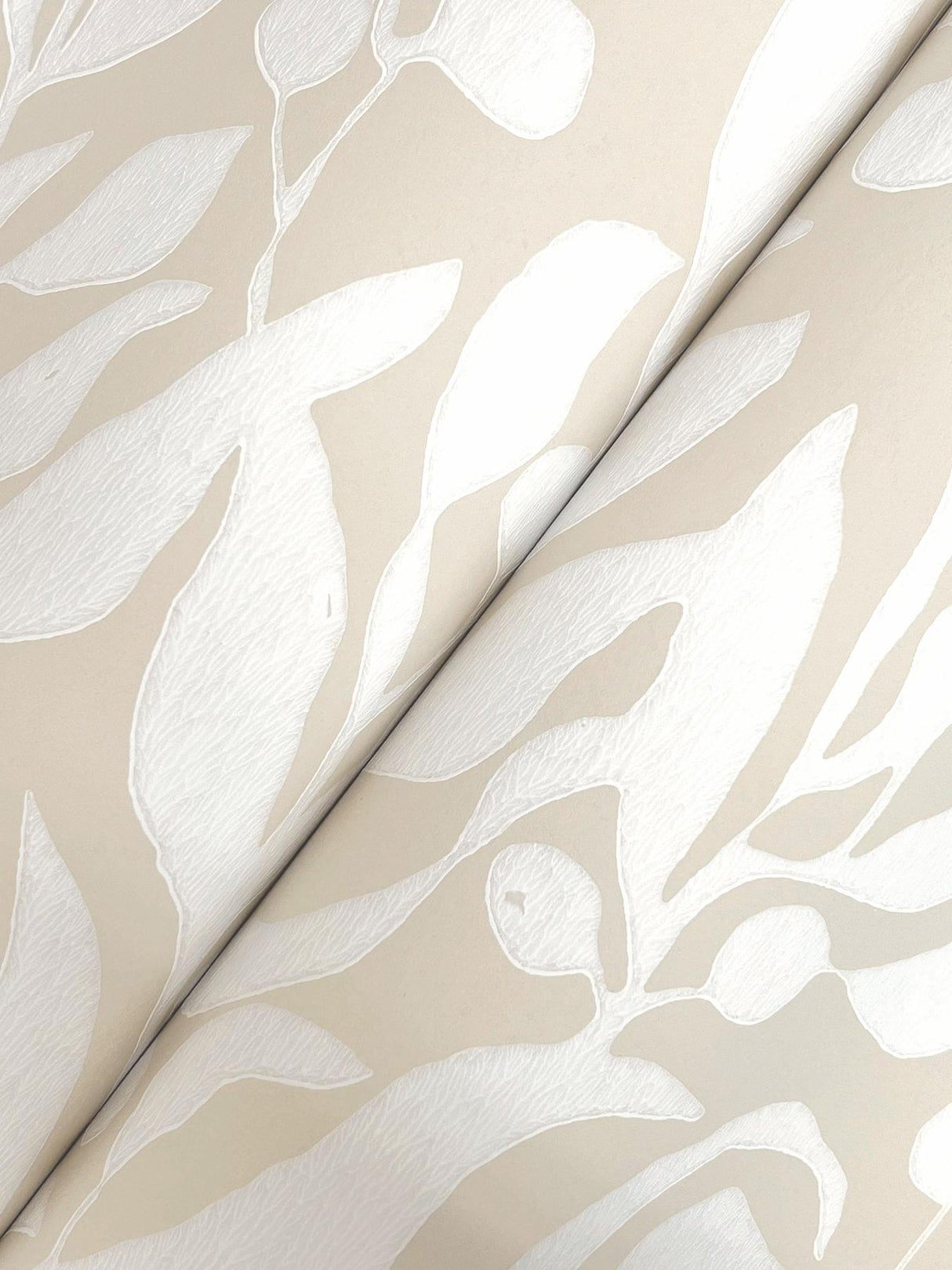 York Olive Mill Beige Wallpaper
