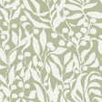 York Olive Mill Green Wallpaper