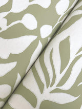 York Olive Mill Green Wallpaper
