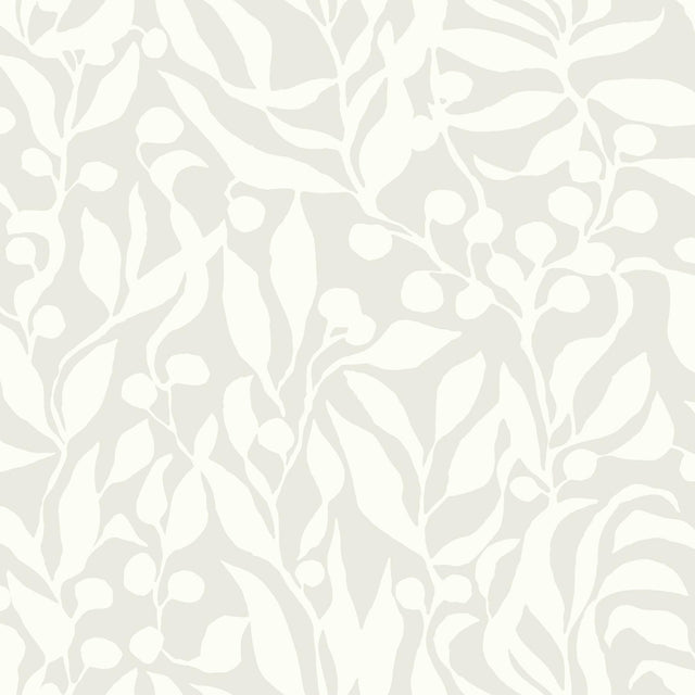 York Olive Mill Grey Wallpaper