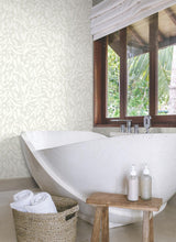 York Olive Mill Grey Wallpaper