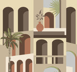 York Monte Vista Brown Wallpaper