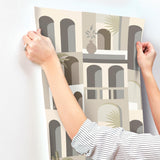 York Monte Vista Beige Wallpaper