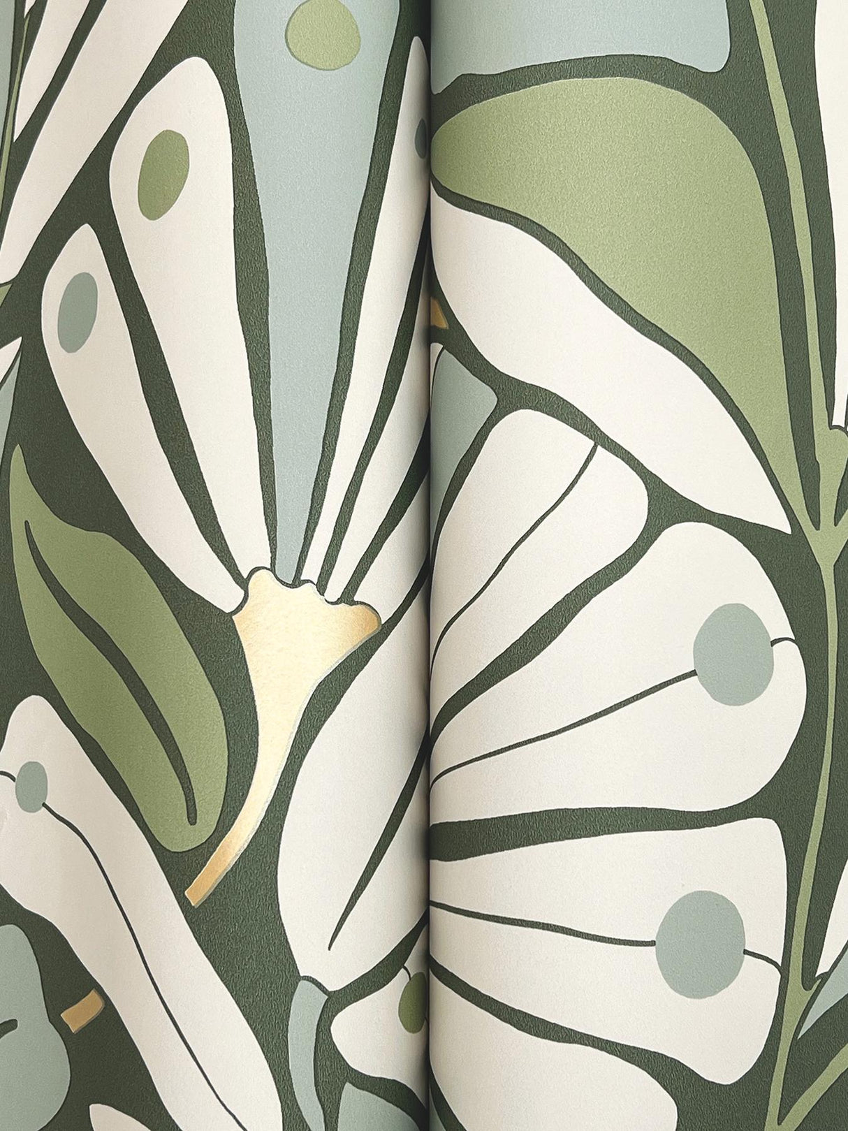 York Cabana Club Green Wallpaper