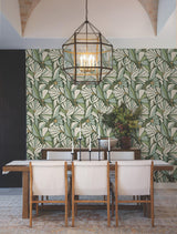 York Cabana Club Green Wallpaper