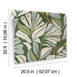 York Cabana Club Green Wallpaper