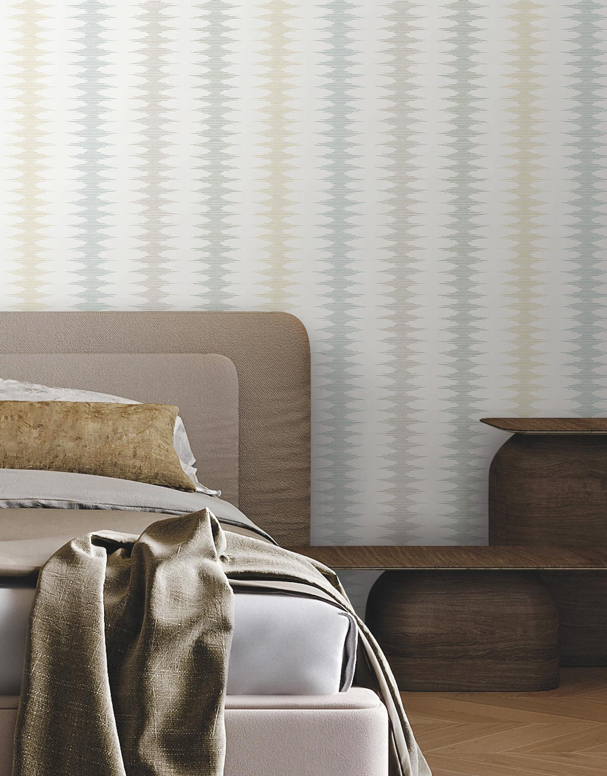 York Woven Desert Beige Wallpaper