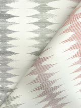 York Woven Desert Red Wallpaper