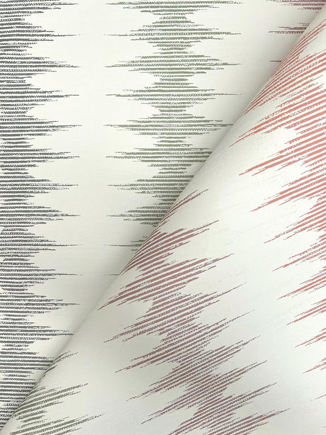 York Woven Desert Red Wallpaper