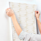 York Lovely Libra Beige Wallpaper