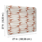 York Lovely Libra Red Wallpaper