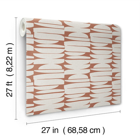 York Lovely Libra Red Wallpaper