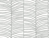 York Cascade Palm Chevron Black Wallpaper