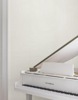 York Huri White Wallpaper