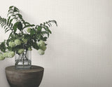 York Huri White Wallpaper