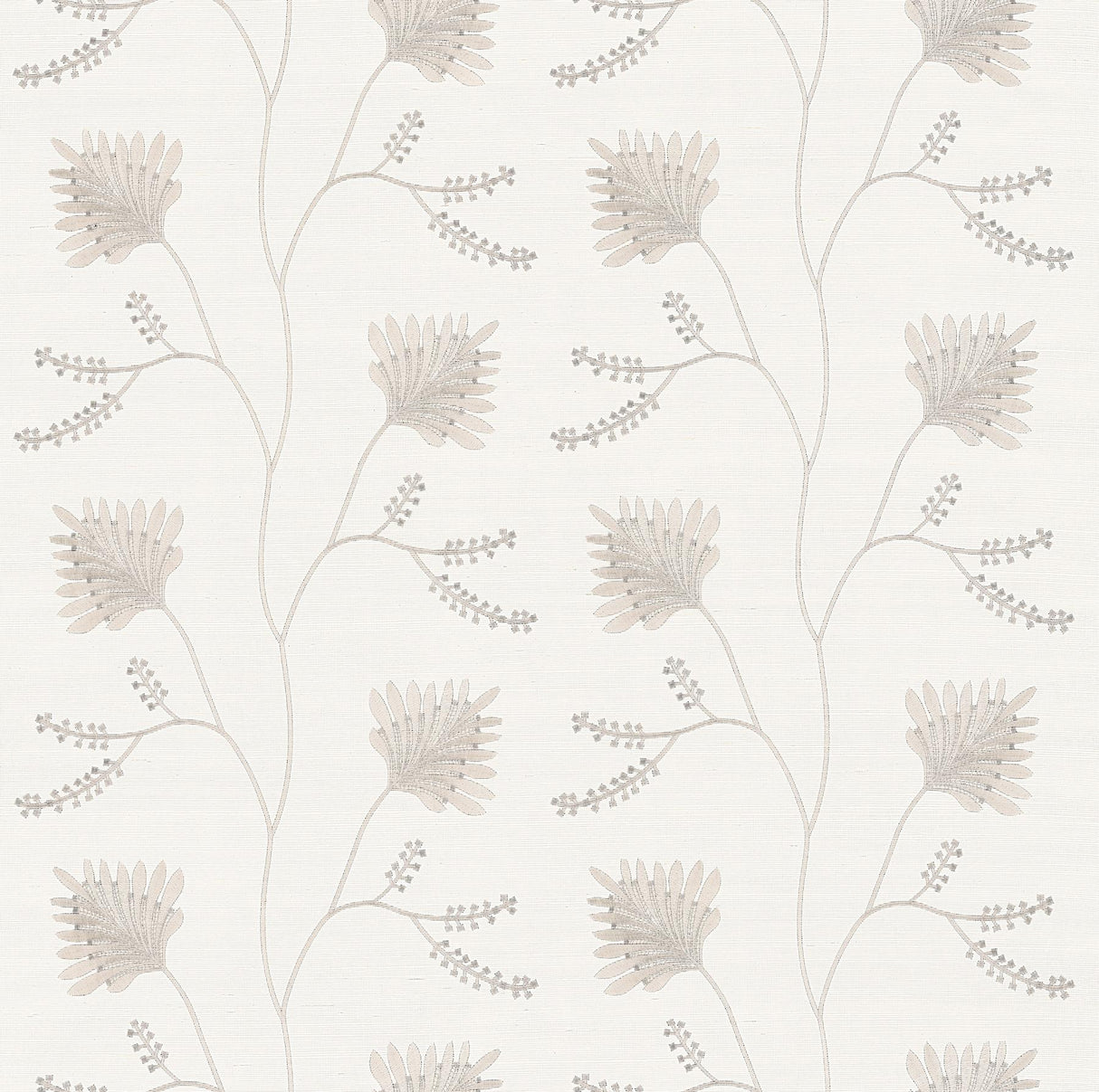 York Laelynn White Wallpaper