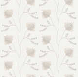 York Laelynn White Wallpaper