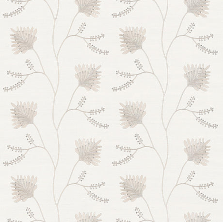 York Laelynn White Wallpaper