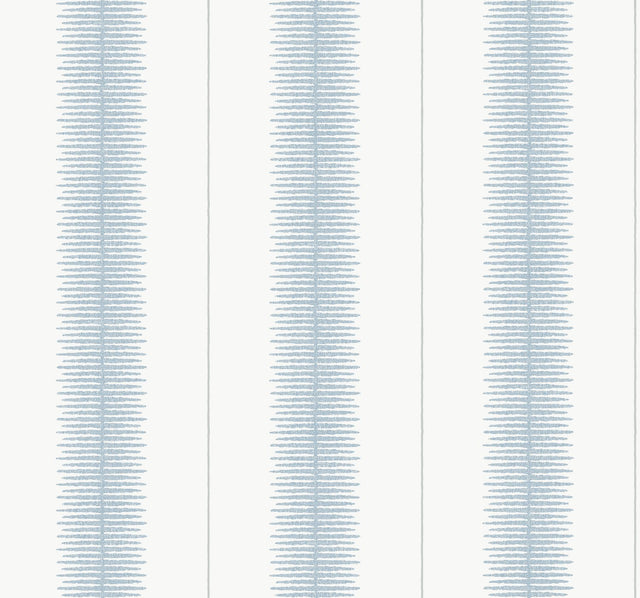 York Tandem Stripe Blue Wallpaper