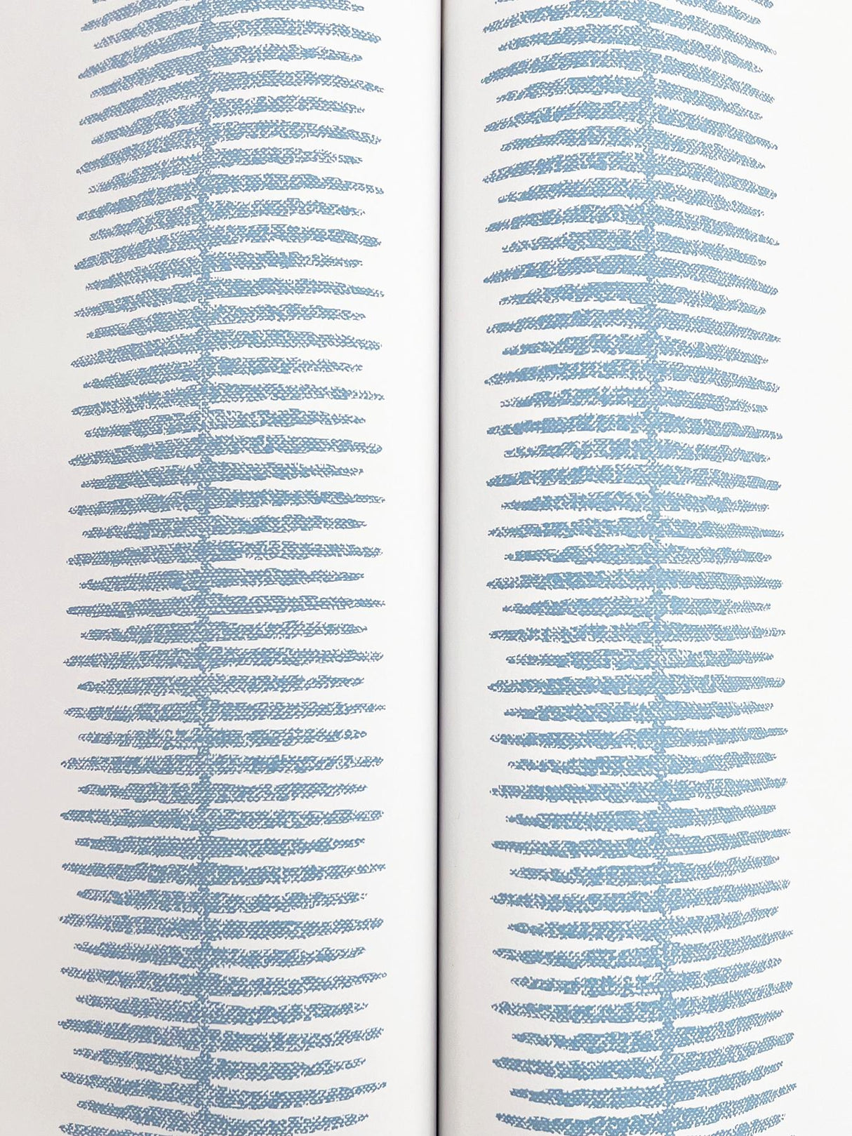 York Tandem Stripe Blue Wallpaper