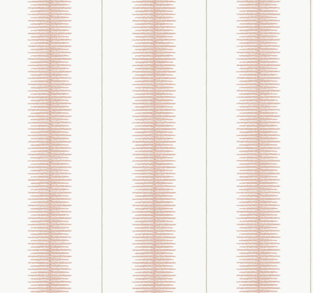 York Tandem Stripe Red Wallpaper