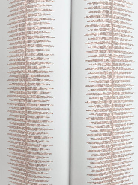 York Tandem Stripe Red Wallpaper