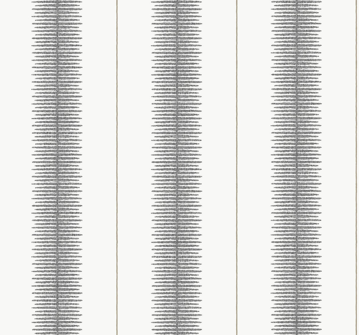 York Tandem Stripe Black Wallpaper