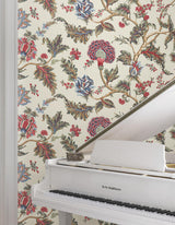 York Monroe Red Wallpaper