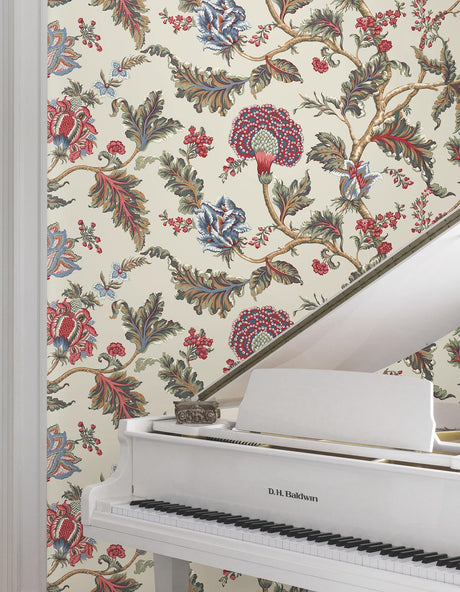 York Monroe Red Wallpaper