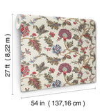 York Monroe Red Wallpaper