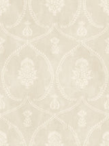 York Royal Damask Neutral Wallpaper