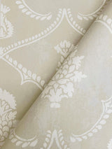 York Royal Damask Grey Wallpaper