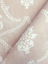 York Royal Damask Pink Wallpaper