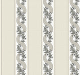 York Abbey's Garland White Wallpaper