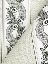 York Abbey's Garland White Wallpaper