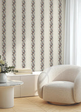 York Abbey's Garland Orange Wallpaper