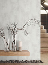 York Italian Plaster White Wallpaper