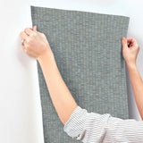York Lemuria Blue Wallpaper