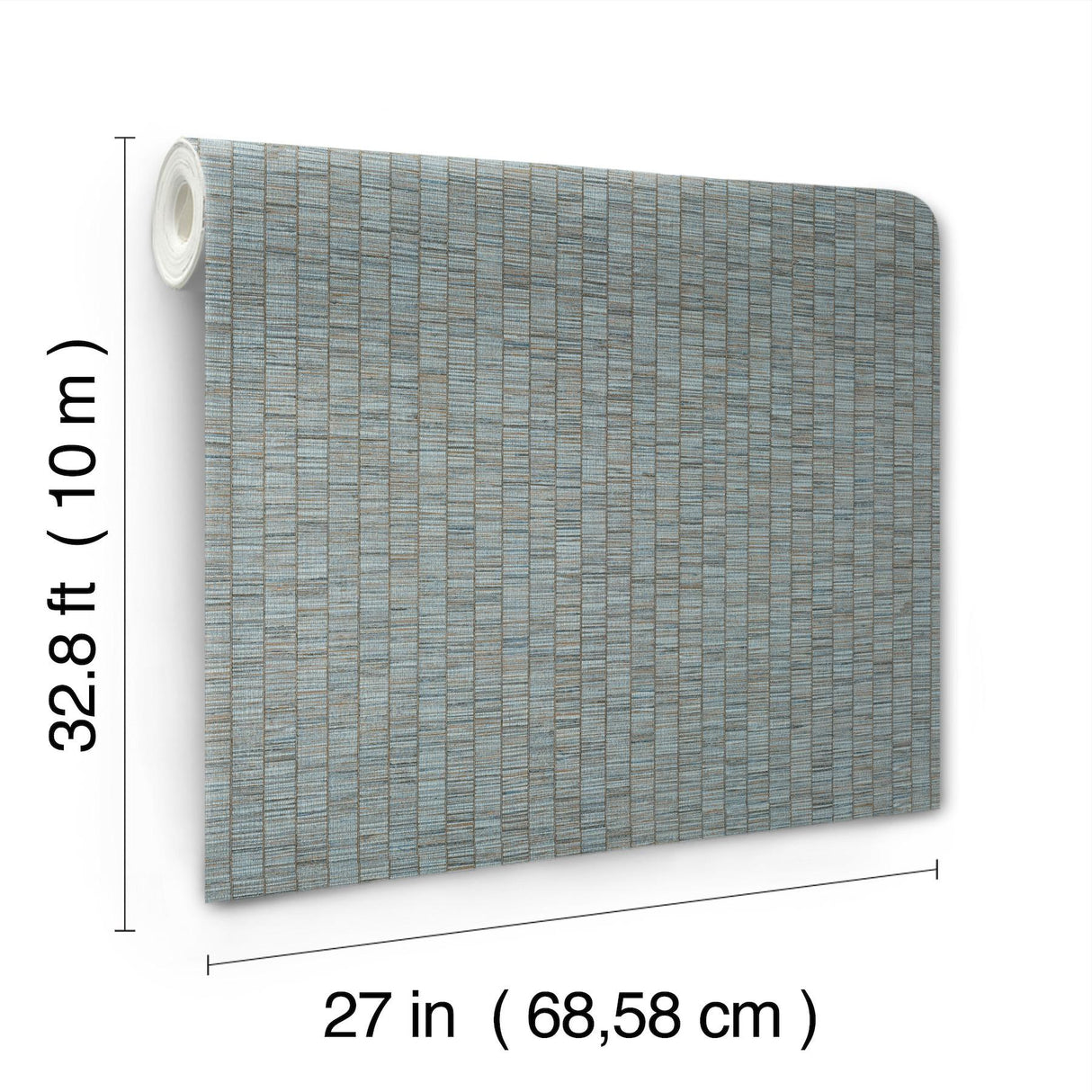 York Lemuria Blue Wallpaper