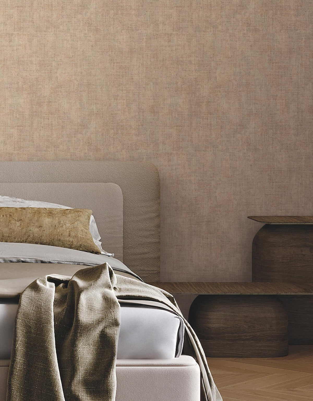 York Alma Red Wallpaper