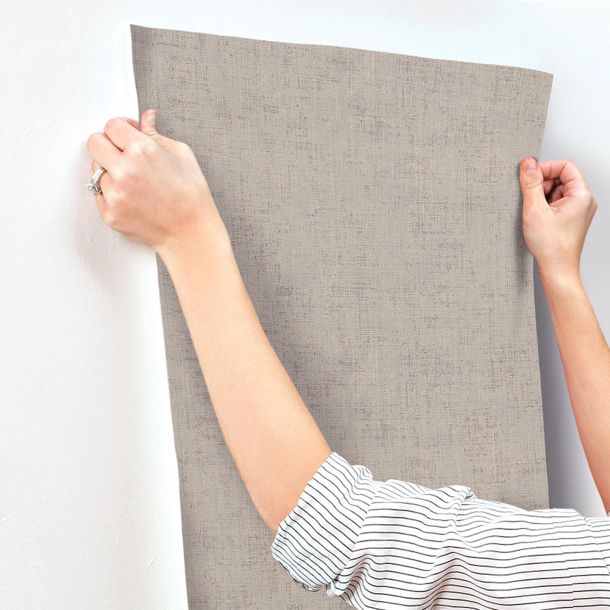 York Alma Grey Wallpaper